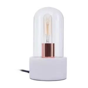 Image of Interiors by PH Lamonte Bell Lamp, white
