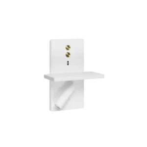 Image of Elamp LED Reading USB Light White Gold 175lm 2700K