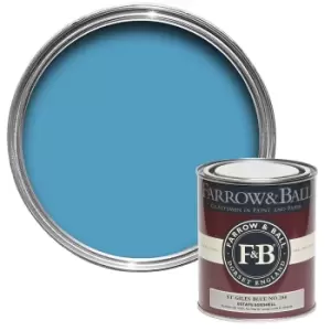 Image of Farrow & Ball Estate Eggshell Paint St Giles Blue - 750ml