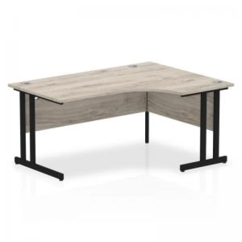 Image of Dynamic Impulse W1600 x D8001200 x H730mm Right Hand Crescent Desk EXR43259DY