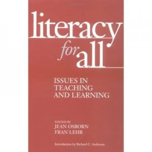 Image of Literacy for All by Fran Lehr Paperback