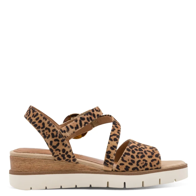 Image of tamaris Womens wedge sandals Tamaris 1-28232-46 Marron Female 39