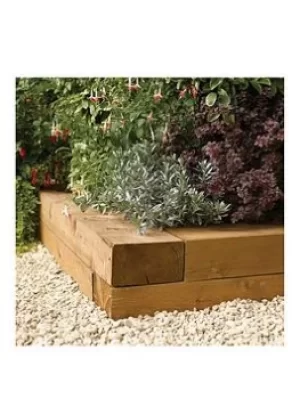 Image of Rowlinson Timber Blocks 0.9M (Pack Of 2)