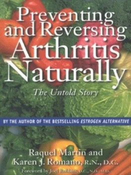 Image of Preventing and Reversing Arthritis Naturally by Raquel Martin Paperback
