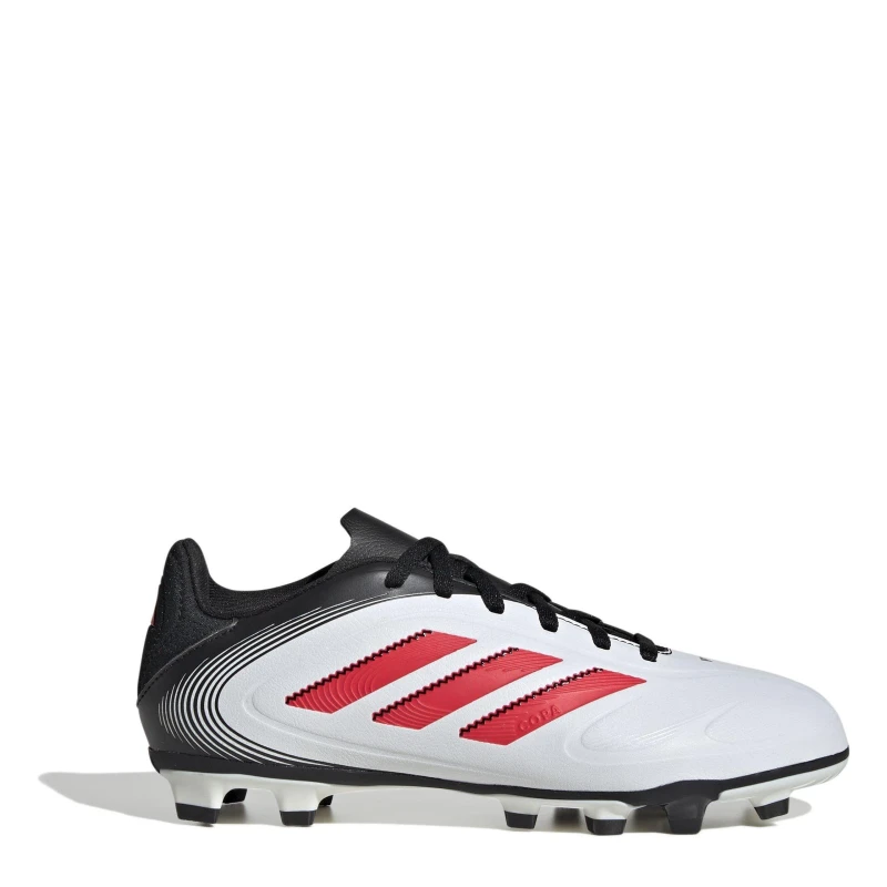 Image of adidas Copa Pure 3 Club Childrens Firm Ground Football Boots - White White 2