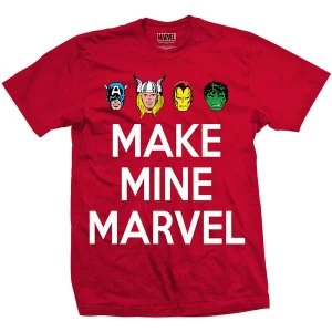 Image of Marvel Comics - Make Mine Unisex XX-Large T-Shirt - Red
