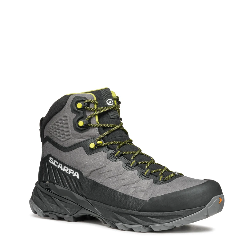 Image of Scarpa Rush Trk LT GTX Hiking Boots Mens Grey Lime male 8 (42)