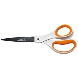 Image of Fiskars Titanium Non-Stick Scissors Universal Purpose 21cm
