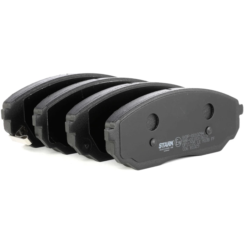 Image of STARK SKBP-0010294 Brake pad set Front Axle, with acoustic wear warning Brake Pad Set,disc brake (402)