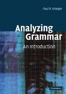 Image of analyzing grammar an introduction