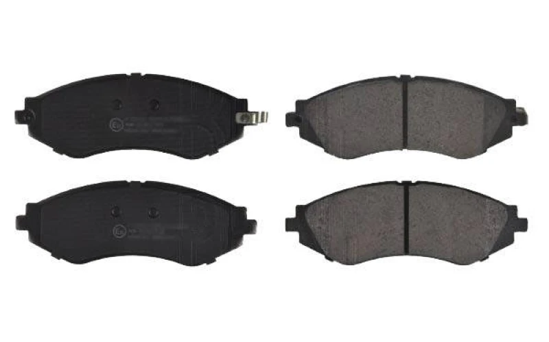 Image of Blue PRINT ADG04207 Brake pad set Front Axle, with acoustic wear warning Brake Pad Set,disc brake (402)