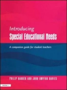 Image of Introducing Special Educational Needs by Philip Gardner Paperback