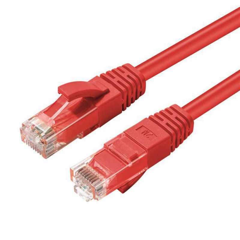 Image of Microconnect UTP501R networking cable Red 1m Cat5e U/UTP (UTP)