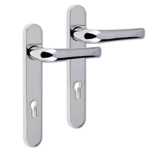 image of Mila Supa 92 PZ Weather Resistant uPVC Handles - 240mm 210mm fixings