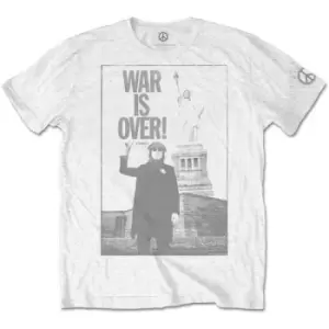 Image of John Lennon - Liberty Lady Unisex Small T-Shirt - White