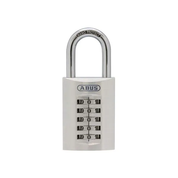 image of Mechanical 0081784 183AL/45 Aluminium Combination Lock ABU183AL45 - Abus