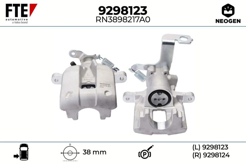 Image of Brake caliper FTE 9298123