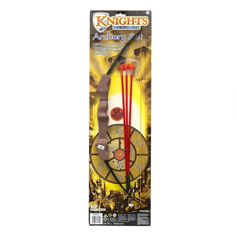 Image of HTI Knights of the Realm Archery Set with 3 Arrows Multi unisex