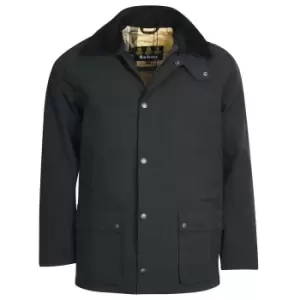 Image of Barbour Mens Waterproof Ashby Jacket Black/Dress Medium