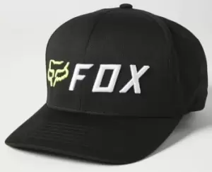 Image of FOX Apex Flexfit Cap, black, Size S M, black, Size S M