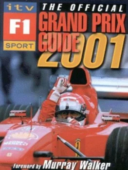 Image of The Official Grand Prix Guide 2001 by Bruce Jones and Itv Sport Book