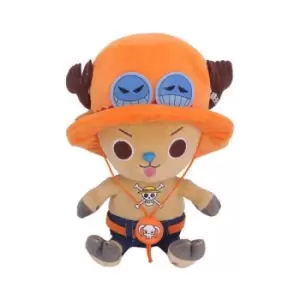 Image of One Piece Plush Figure Chopper x Ace 20 cm
