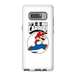 Image of Nintendo Super Mario Cardio Phone Case - Samsung Note 8 - Tough Case - Matte