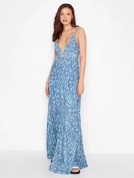 Image of Long Tall Sally Cross Back Dress - Blue Size 12, Women