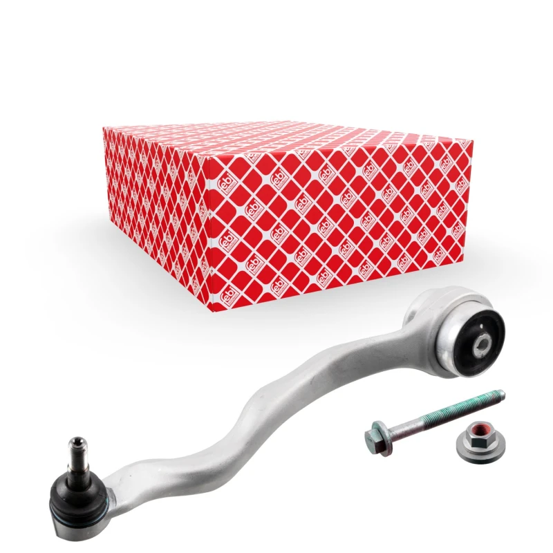 Image of FEBI BILSTEIN 45091 Suspension arm Control Arm, Aluminium, Front, with ball joint, with fastening/mounting material Aluminium Track Control Arm (273)