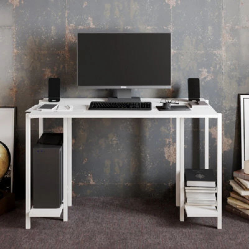 Image of Decorotika Reader Computer Desk White