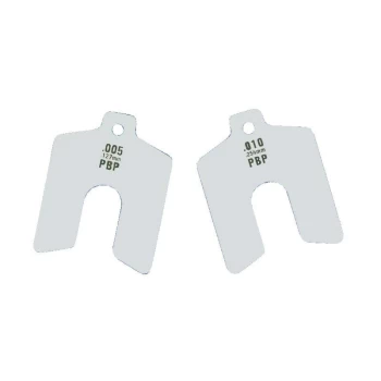 Image of 2.000MMX100X100MM Stainless Slotted Shim (Pk-10) - Precision Brand