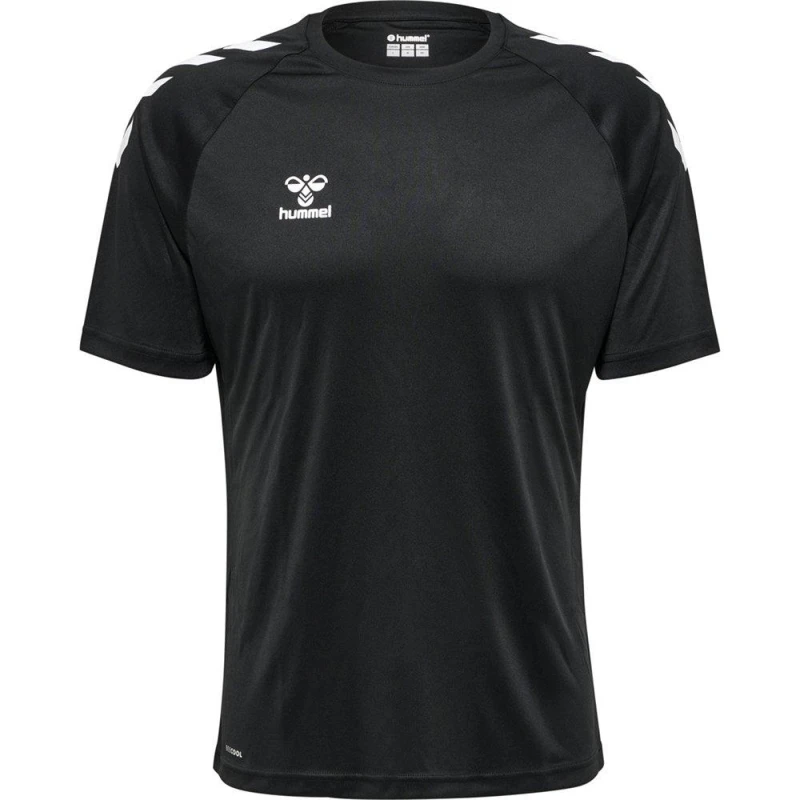 Image of Hummel Mens Short-Sleeve Performance T-Shirt Black male Medium