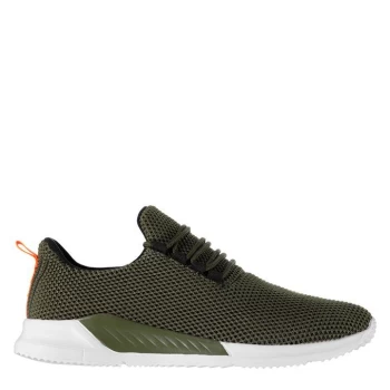 Image of Fabric Santo Junior Trainers - Khaki
