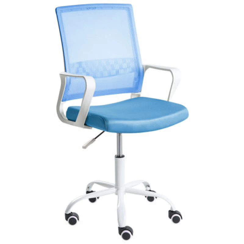Image of Beliani Traditional Office Chair Ease Blue