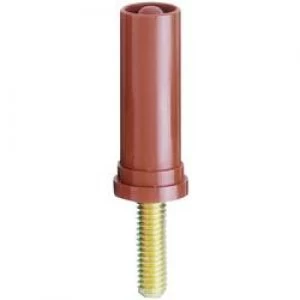 Image of Screw adapter M4 threaded bolt 4mm plugRedStaeubliSA400 VI1 pcs