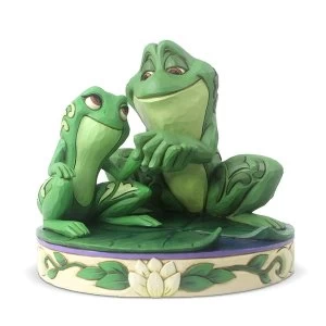 Image of Amorous Amphibians (The Princess And The Frog) Disney Traditions Figurine