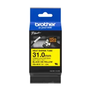 image of Brother HSe-661E printer ribbon Black