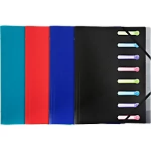 Image of Exacompta Multipart File 56180E 24 x 32cm Assorted 24 x 32cm Pack of 10