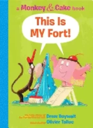 Image of this is my fort monkey and cake 2