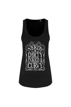 Image of Nerdy Dirty Inked & Curvy Vest Top