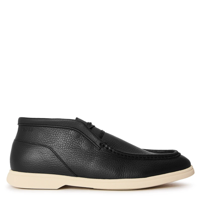 Image of Boss Mens Sienne Desb Chukka Boots Black male 7 (41)