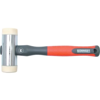 image of Polypropylene Shaft 38OZ Hard Faced Hammer - Kennedy-pro