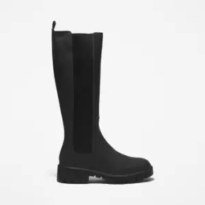 image of Timberland Cortina Valley Tall Boot For Her In Black Black, Size 3.5