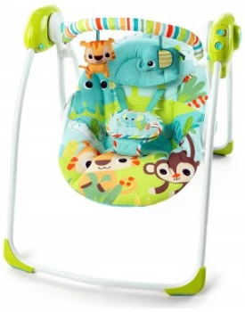 Image of Bright Starts Smiling Safari Swing