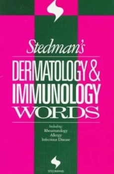 Image of Stedmans dermatology & immunology words by Darla Haberer