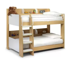 image of Julian Bowen Domino Bunk Bed - White