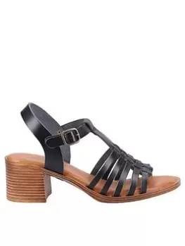 image of Hush Puppies Greta Sandal - Black, Size 3, Women