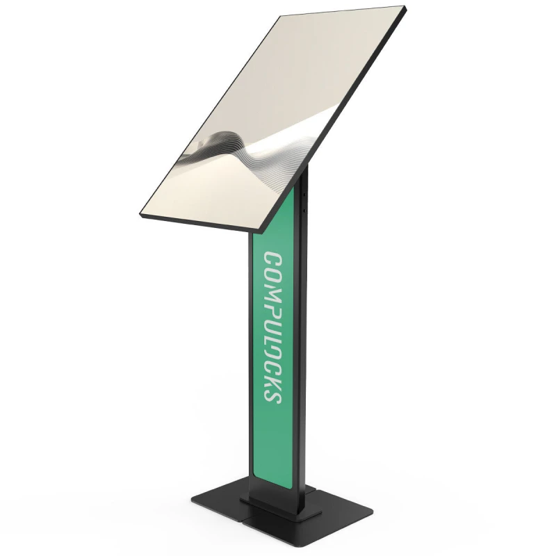 Image of Compulocks Compulocks Brandable VESA Floor Stand for Screens Up to 32" - Black 140BLBPB