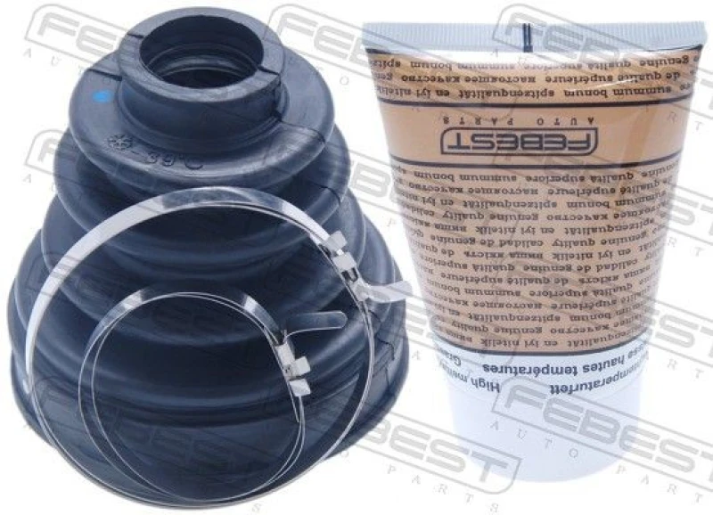 Image of FEBEST 1415-ACT CV Boot transmission sided, NBR (nitrile butadiene rubber) NBR (nitrile butadiene rubber) Bellow,drive shaft (194)