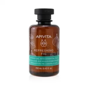 Image of ApivitaRefreshing Fig Shower Gel with Essential Oils 250ml/8.45oz
